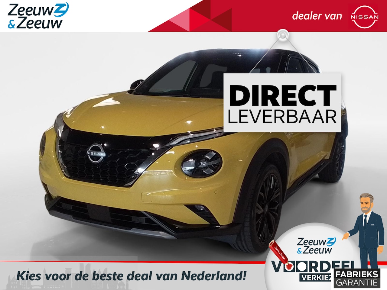 Nissan Juke - 1.6 Hybrid N-Sport Direct uit voorraad leverbaar! | Apple Carplay / Android Auto | Camera - AutoWereld.nl