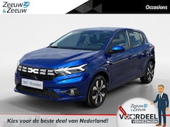 Dacia Sandero - 90PK TCe Comfort Automaat | Stoelverwarming | Airco | Camera | Parkeersensoren | Armsteun