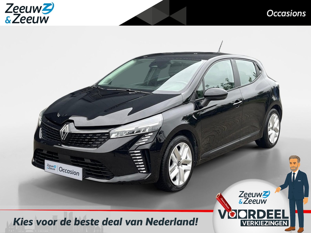 Renault Clio - 145PK E-Tech Full Hybrid Evolution Automaat | 1e eigenaar | Parkeersensoren | Cruise Contr - AutoWereld.nl