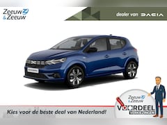 Dacia Sandero - TCe 100 ECO-G Journey | Nu uit voorraad leverbaar met € 1.565, - Zeeuw & Zeeuw korting | N