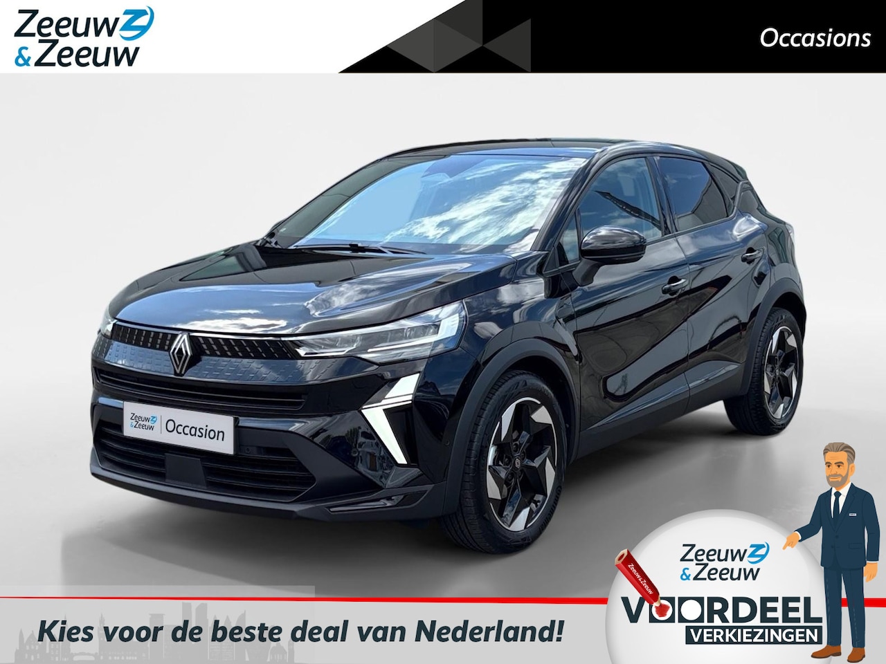 Renault Captur - 90PK TCe Techno | 1e eigenaar | 9,3" Navi | Camera | Parkeersensoren | Digital Cockpit | C - AutoWereld.nl