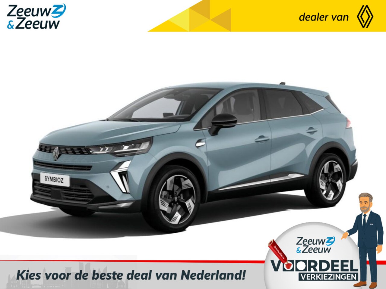 Renault Symbioz - E-Tech full hybrid 160 techno | Nu leverbaar met €2.000,- EXTRA Zeeuw & Zeeuw voorraadkort - AutoWereld.nl