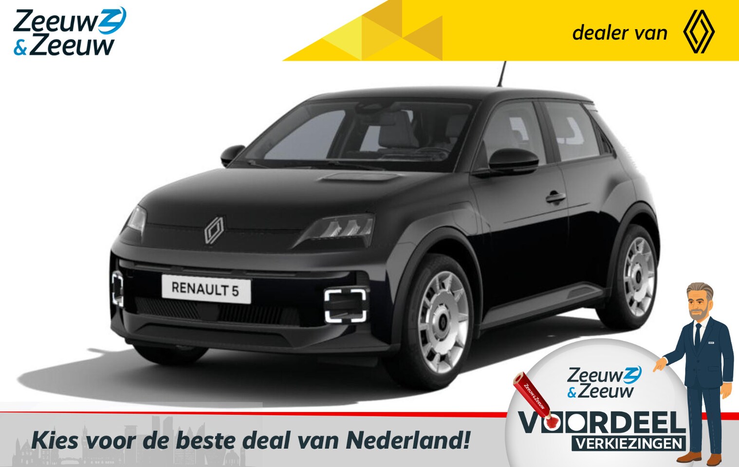 Renault 5 - Night & Day urban range 120PK | Nu leverbaar met € 1.500,- Korting | Gratis Pack Winter tw - AutoWereld.nl