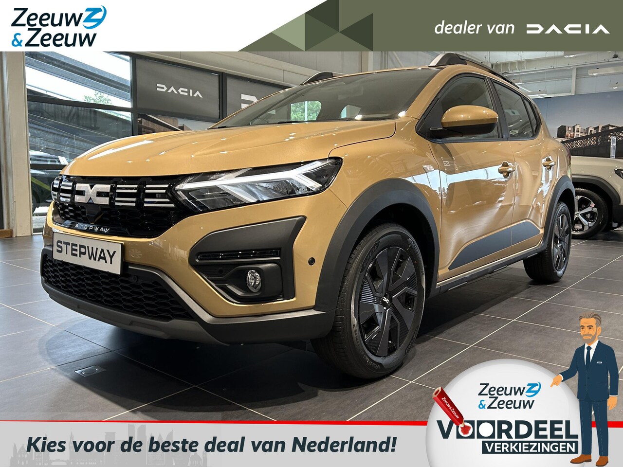 Dacia Sandero Stepway - (Z&Z Dacia Private Lease Actie v.a. € 404,-) TCe 110 Expression | Wij maken graag een Priv - AutoWereld.nl