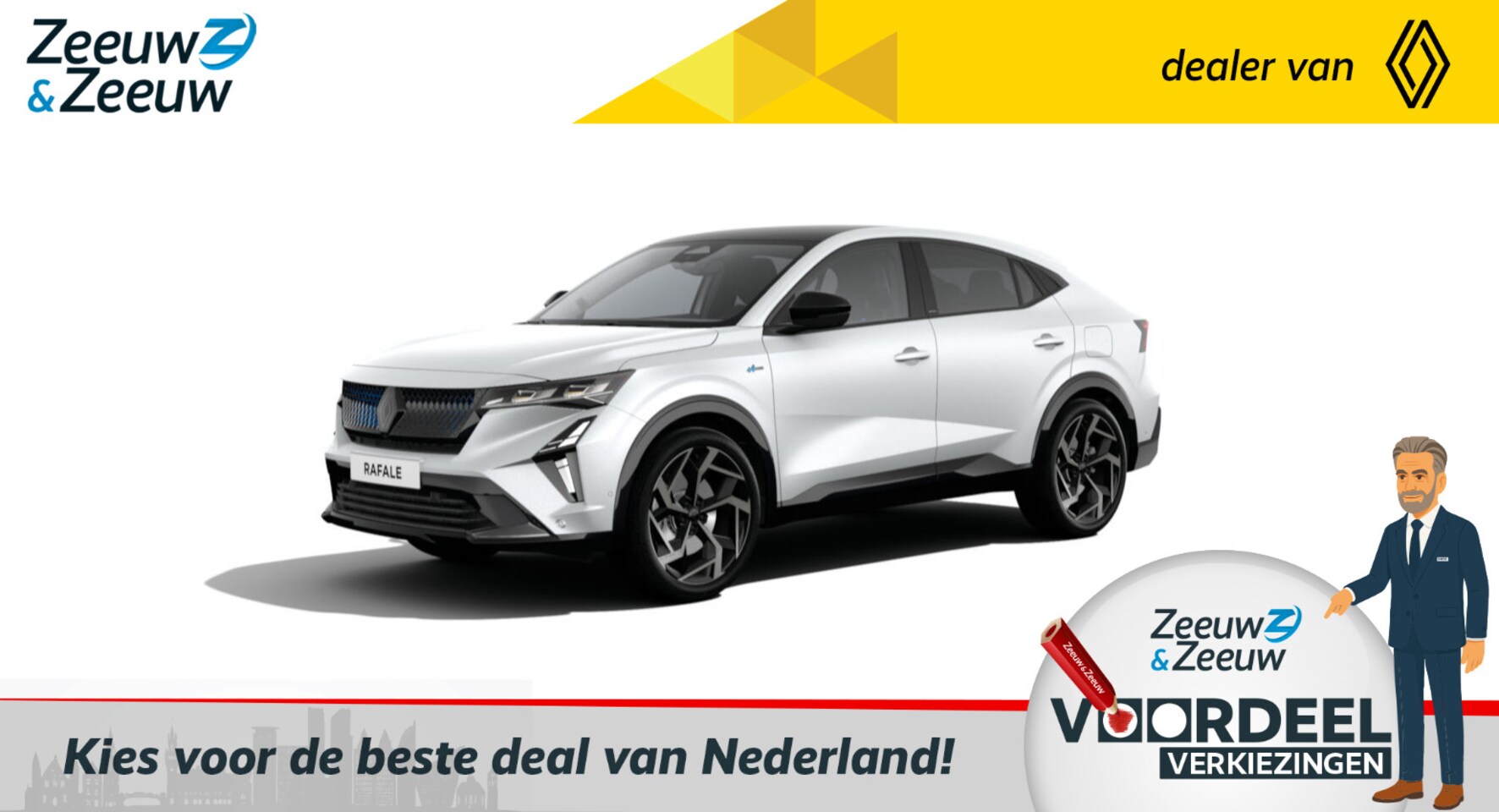 Renault Rafale - E-Tech 4x4 plug-in hybrid 300 atelier Alpine | Nu leverbaar met €2000,- EXTRA Zeeuw & Zeeu - AutoWereld.nl