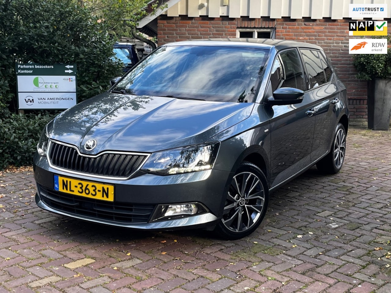 Skoda Fabia - 1.2 TSI 90PK Drive | RIJKLAAR | ZEER LUXE |GROOT NAVI | CLIMATE | PDC | 16" LM VELGEN | NA - AutoWereld.nl
