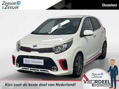 Kia Picanto - 1.0 T-GDI GT-Line NAVI AIRCO CAMERA PARKEERSENSOREN CRUISE CONTROL VERWARMDE VOERSTOELEN L