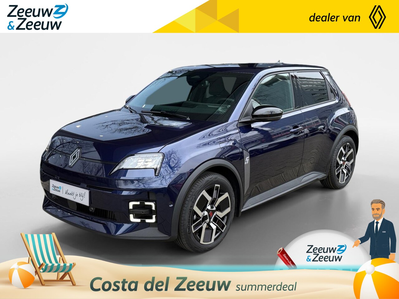 Renault 5 - comfort range techno 52 kWh | UIT VOORRAAD LEVERBAAR OP = OP NU MET €1.000,- SALE & SALE K - AutoWereld.nl