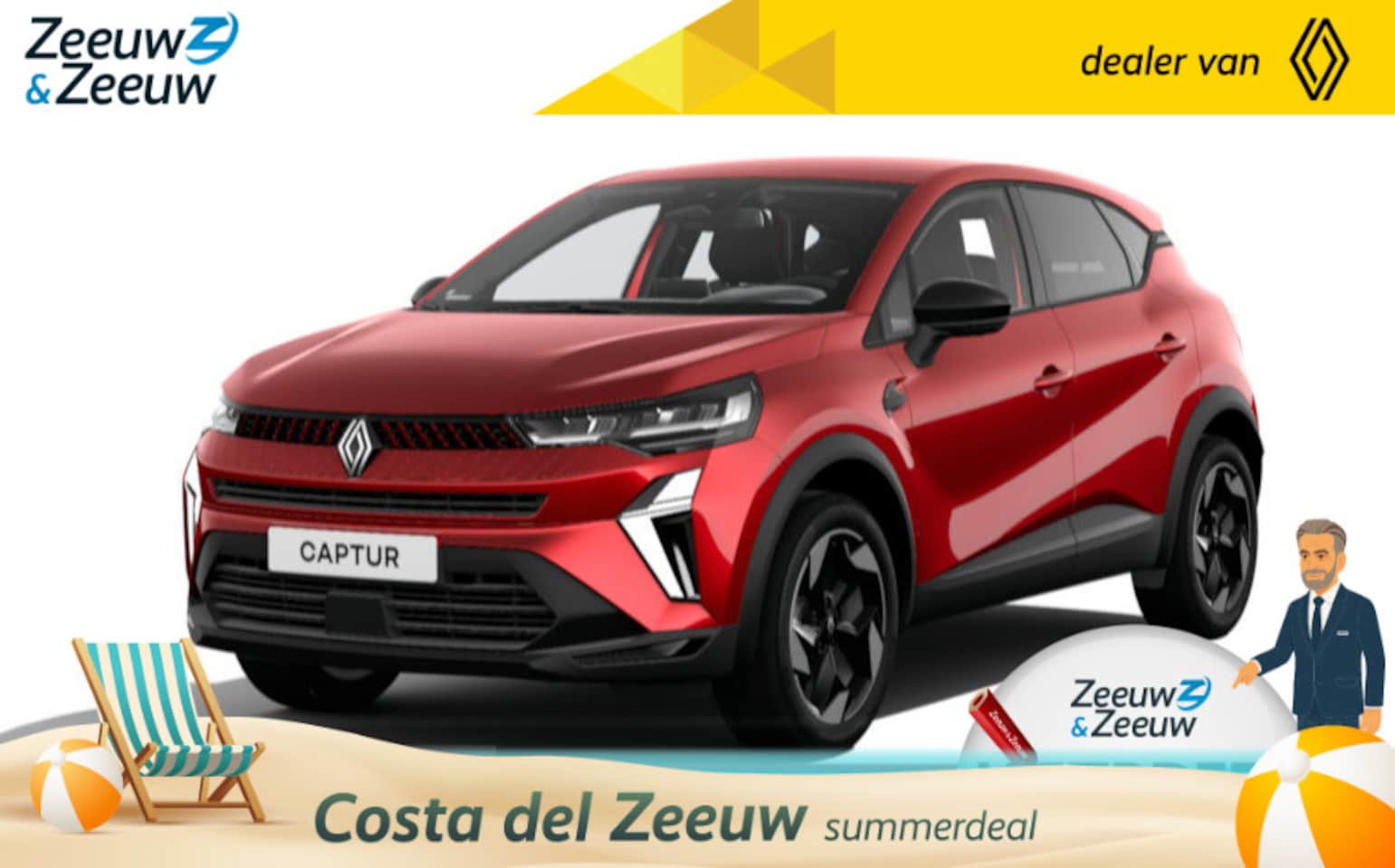Renault Captur - 1.6 E-Tech full hybrid 160 techno | NIEUW TE BESTELLEN NU MET €3.000,- SALE & SALE KORTING - AutoWereld.nl