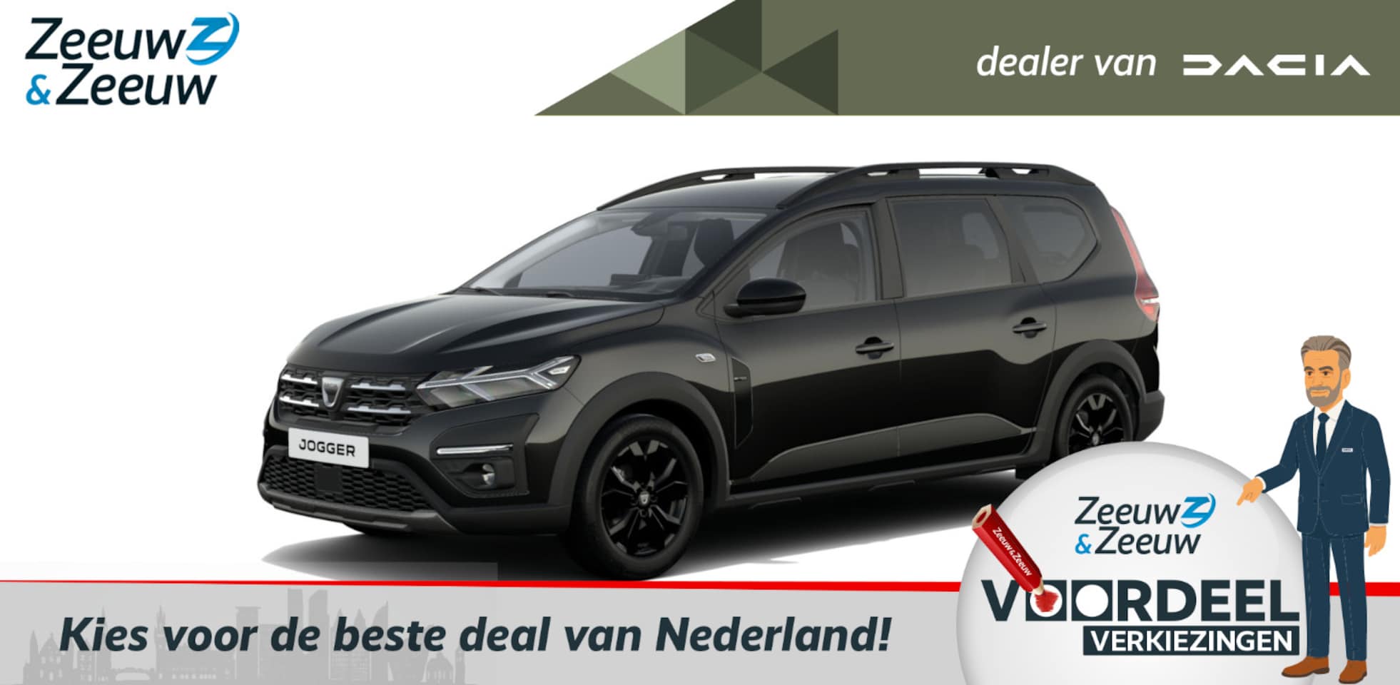 Dacia Jogger - TCe 100 ECO-G Extreme | UIT VOORRAAD LEVERBAAR MET €250,- KORTING - AutoWereld.nl