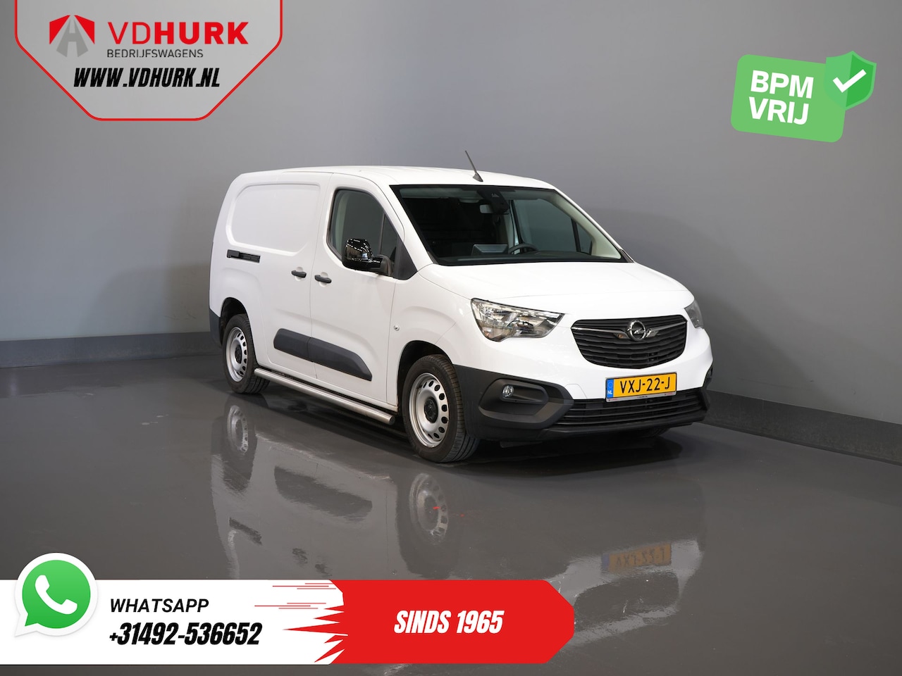 Opel Combo - 1.5CDTi 100 pk L2 BPM VRIJ! NL Auto/ Carplay/ Sidebars/ Cruise/ Airco/ Trekhaak - AutoWereld.nl