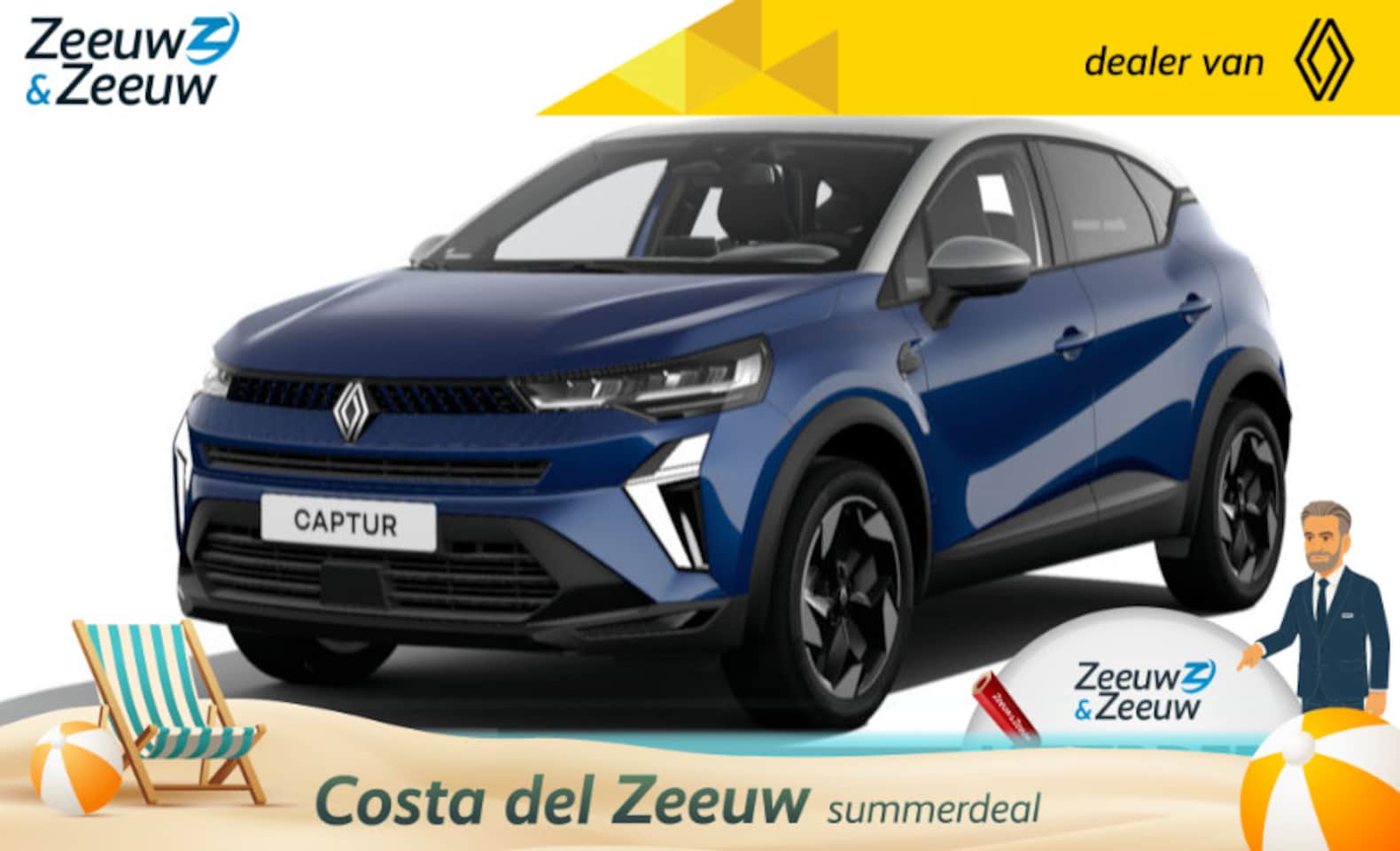 Renault Captur - 1.6 E-Tech full hybrid 160 techno | NIEUW TE BESTELLEN NU MET €3.000,- SALE & SALE KORTING - AutoWereld.nl