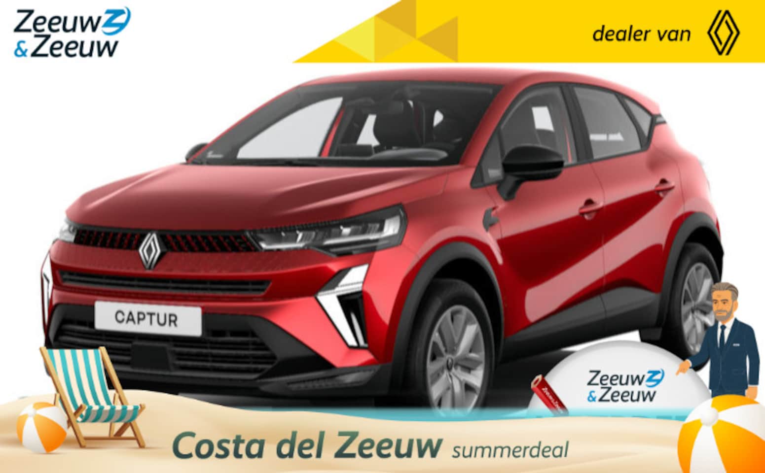 Renault Captur - 1.6 E-Tech full hybrid 160 Evolution | NIEUW TE BESTELLEN NU MET €3.000,- SALE & SALE KORT - AutoWereld.nl
