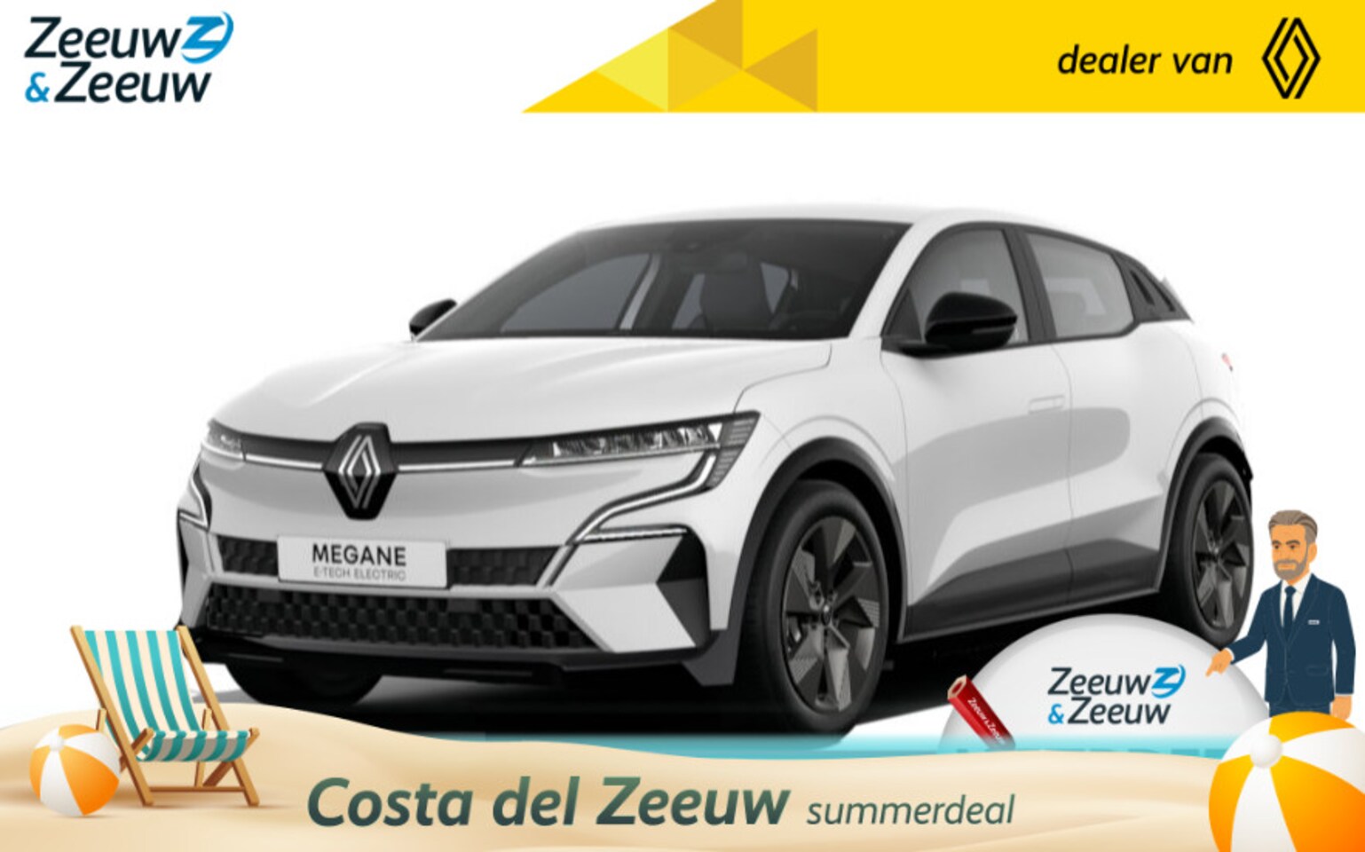 Renault Mégane E-Tech - urban range Evolution 40 kWh Renault Megane E-Tech Urban Range Evolution 40 kWh | 130pk | - AutoWereld.nl