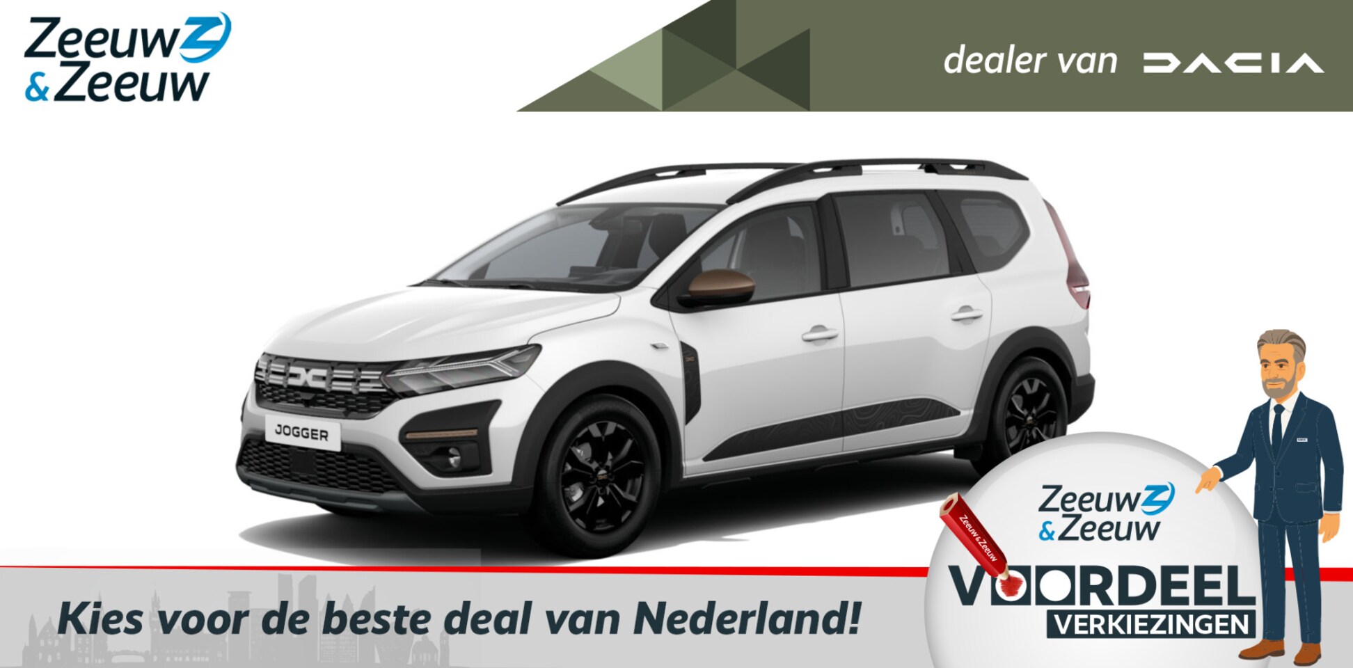 Dacia Jogger - 1.6 Hybrid 140 Extreme 7p. | Nieuw te bestellen met €250,- korting | Gratis Verlengde gara - AutoWereld.nl