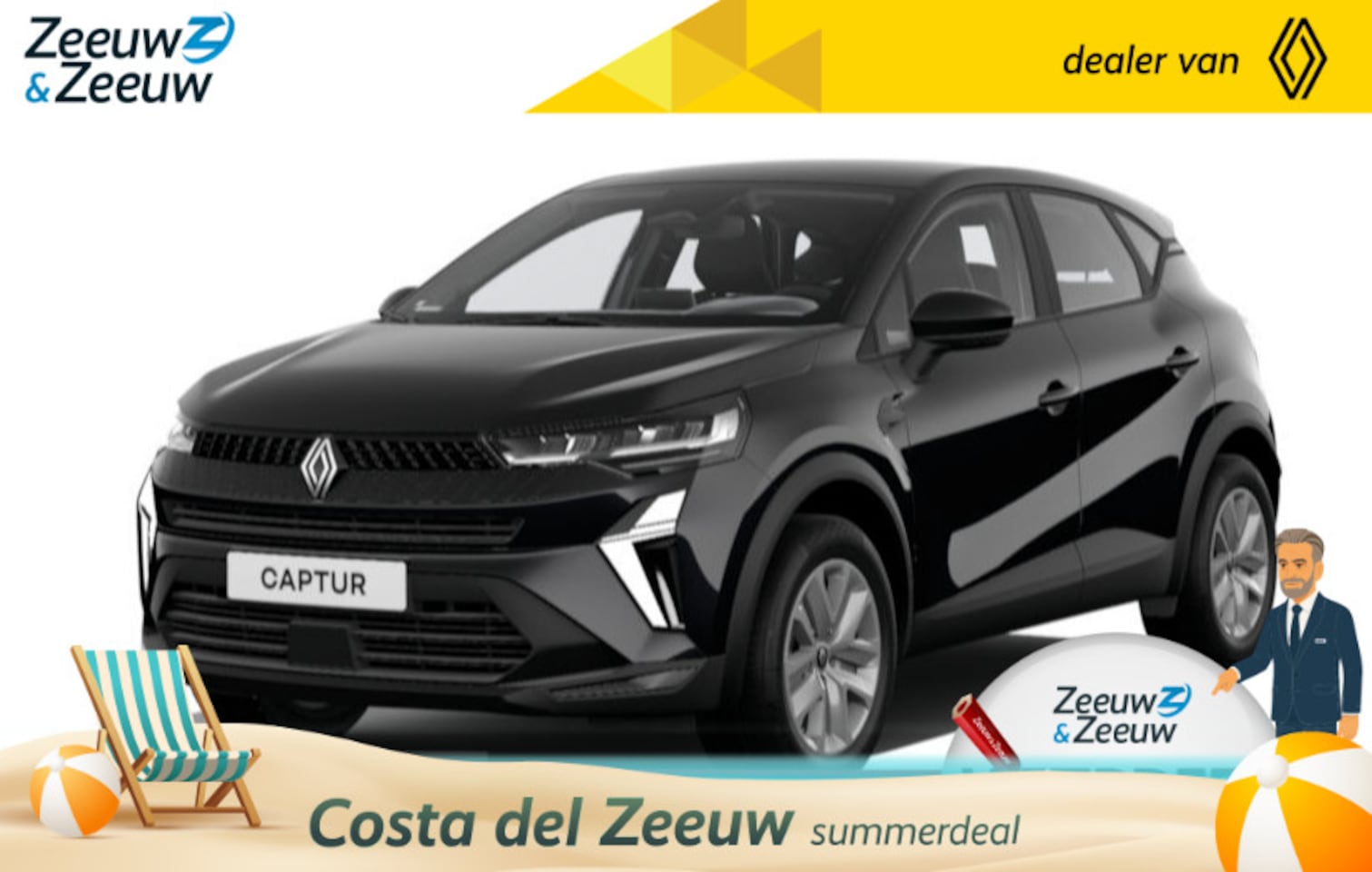 Renault Captur - 1.6 E-Tech full hybrid 160 Evolution | NIEUW TE BESTELLEN NU MET €3.000,- SALE & SALE KORT - AutoWereld.nl