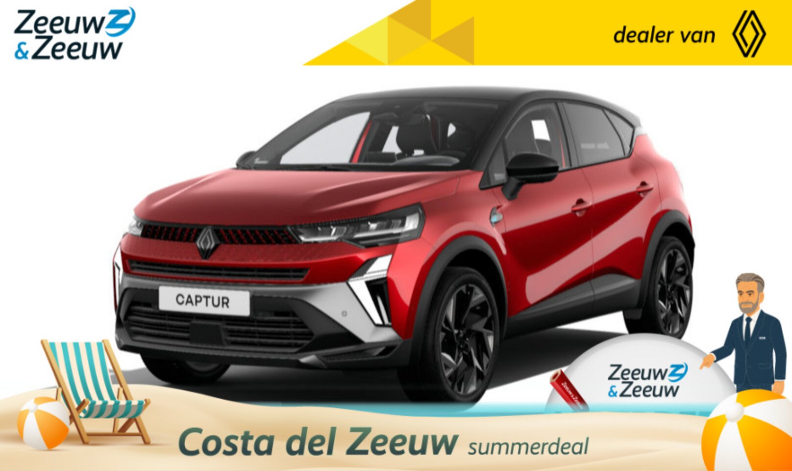 Renault Captur - 1.6 E-Tech full hybrid 160 esprit Alpine | NIEUW TE BESTELLEN NU MET €3.000,- SALE & SALE - AutoWereld.nl