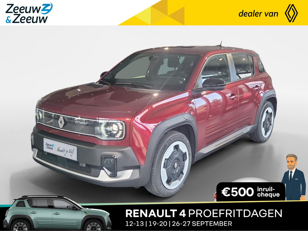 Renault 4 - comfort range evolution 52 kWh | €1000,- introductiekorting | Achteruitrijcamera | Cruise - AutoWereld.nl