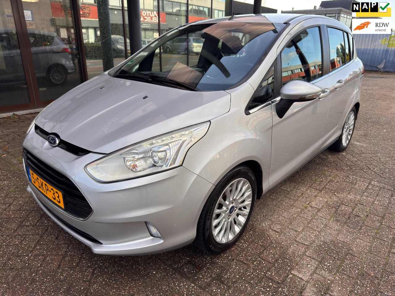 Ford B-Max - 1.0 EcoBoost Titanium / Airco / Trekhaak - AutoWereld.nl