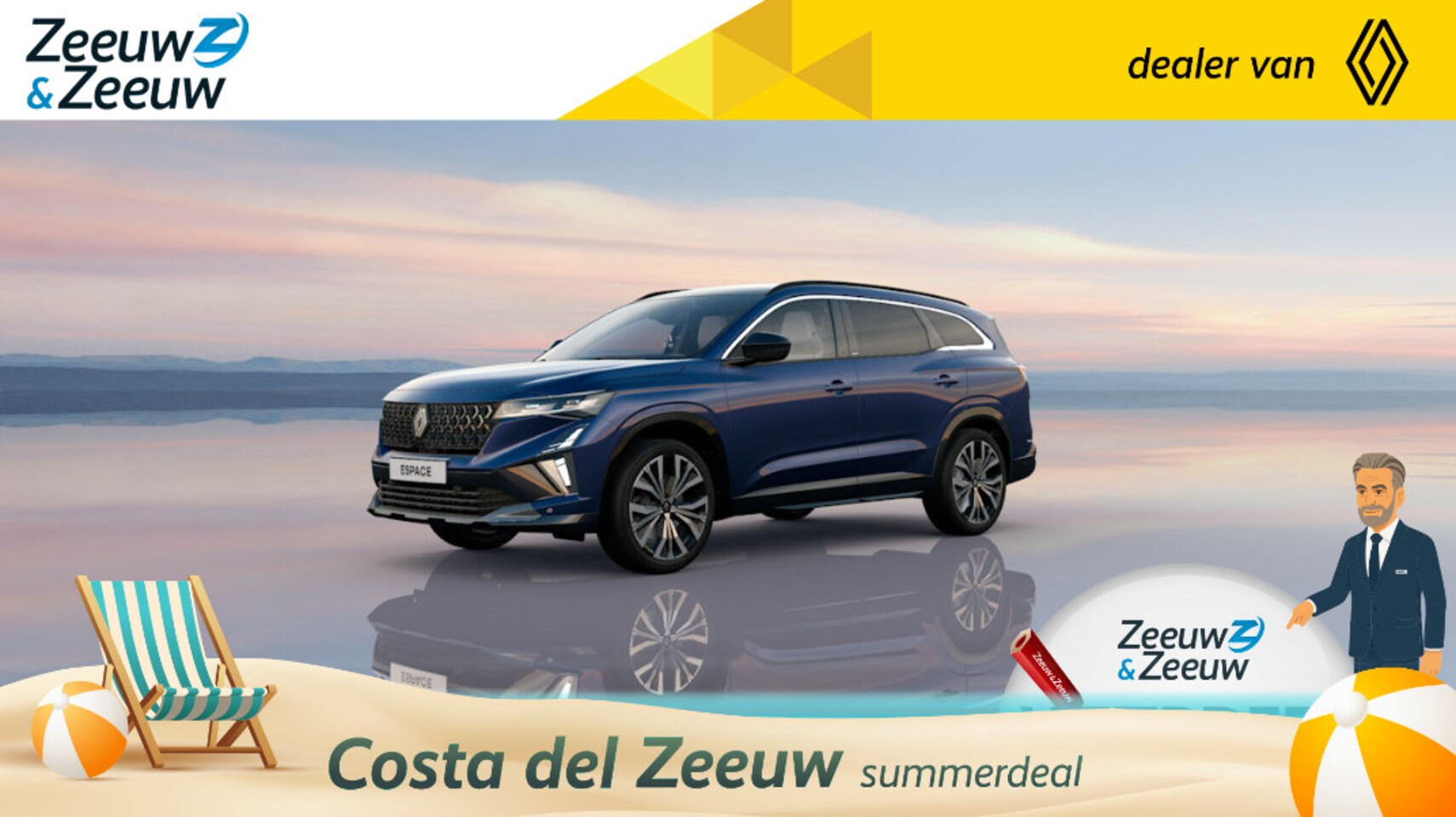 Renault Espace - E-Tech full hybrid 200 iconic 5p. * NIEUW MODEL * NU TE BESTELLEN * NU € 2.000,- KORTING * - AutoWereld.nl