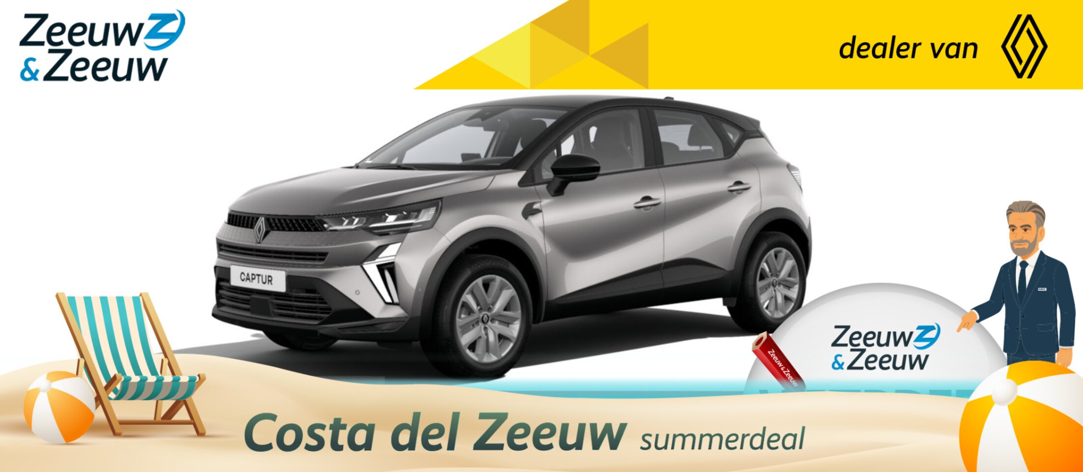 Renault Captur - 1.0 TCe 90 evolution * € 2.000,- VOORRAAD VOORDEEL * Zeeuw & Zeeuw Renault Naaldwijk *  BE - AutoWereld.nl