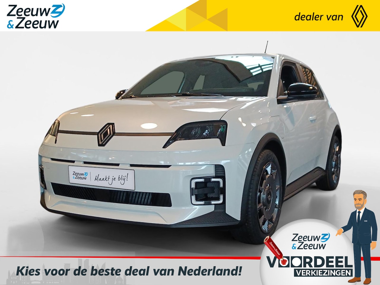 Renault 5 - urban range evolution 40 kWh Uitvoorraad leverbaar op = op - AutoWereld.nl