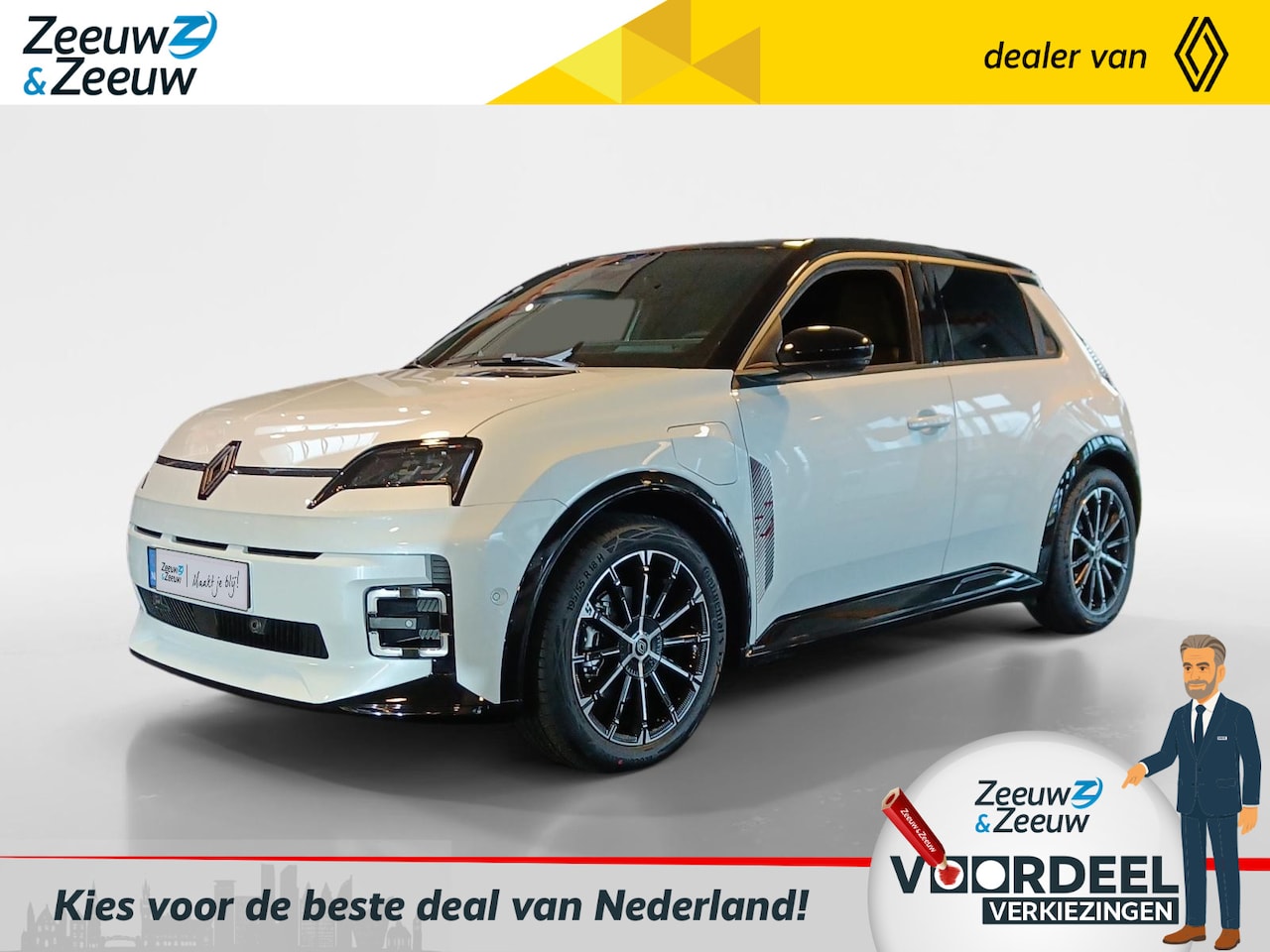 Renault 5 - comfort range iconic cinq 52 kWh Uit voorraad leverbaar op = op - AutoWereld.nl
