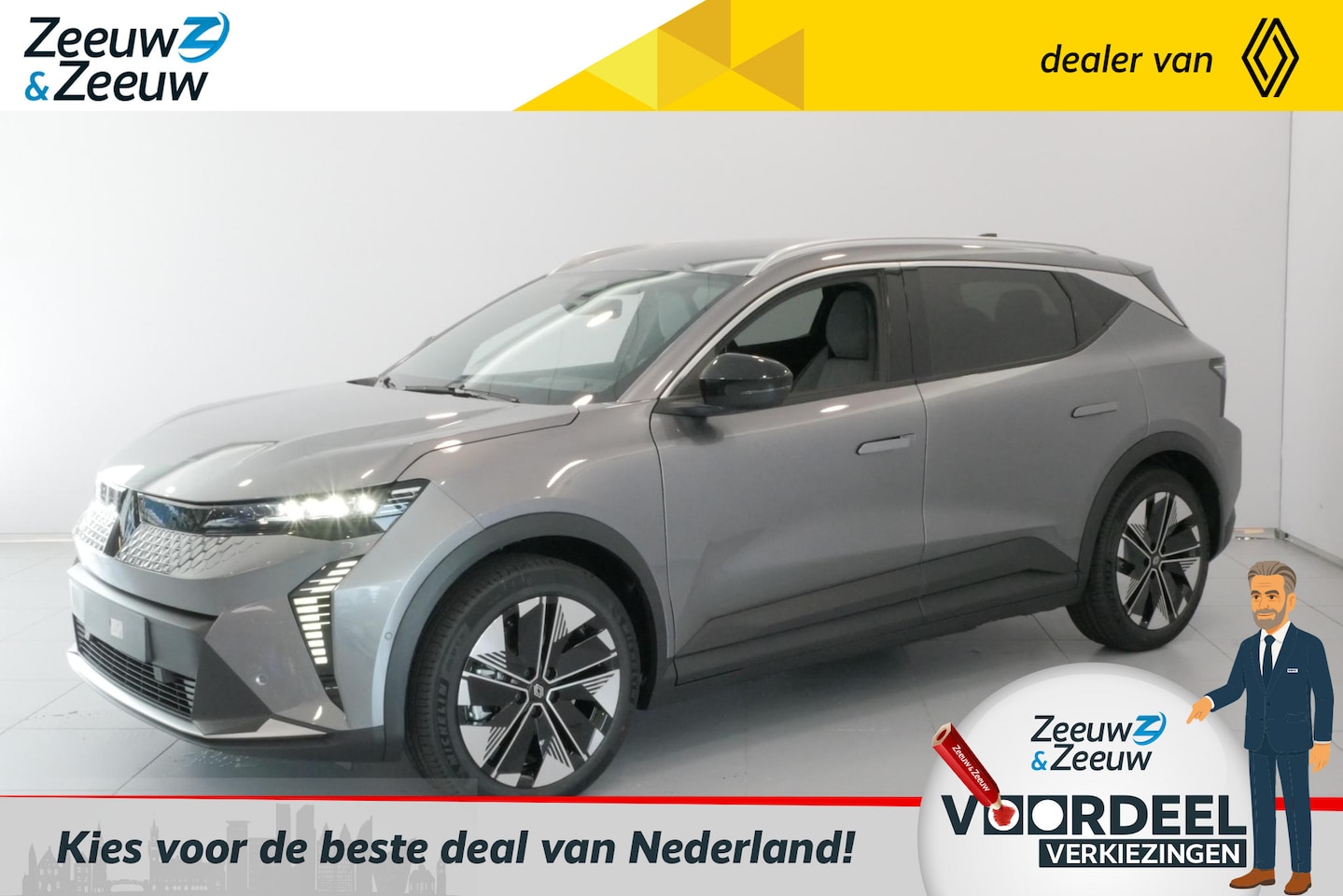 Renault Scenic E-Tech - EV60 comfort range techno Uit voorraad leverbaar OP = OP - AutoWereld.nl