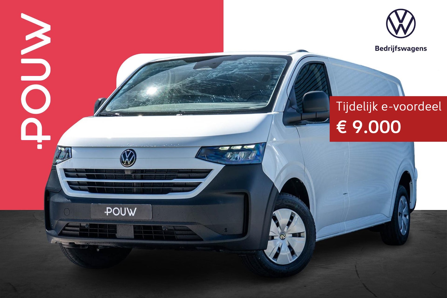 Volkswagen e-Transporter - 34 218pk L2H1 64 kWh | Achteruitrijcamera | Warmtepomp | Trekhaak - AutoWereld.nl