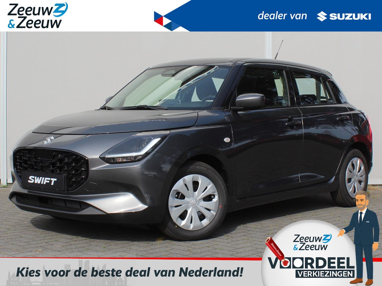 Suzuki Swift - 1.2 Comfort €2.500.- korting | Led verlichting | Smart entry systeem | Apple Carplay & And - AutoWereld.nl