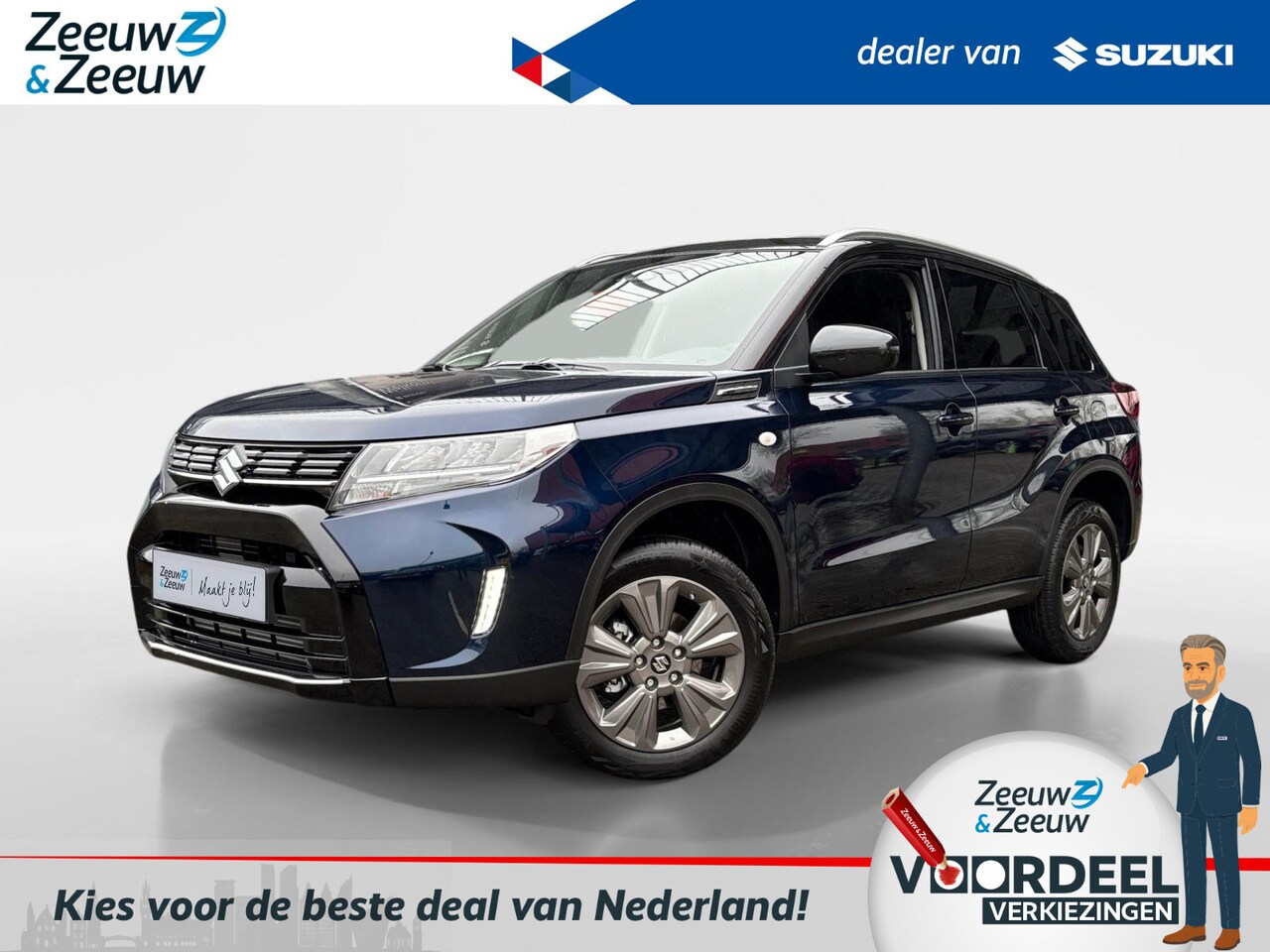 Suzuki Vitara - 1.4 Boosterjet Select Hybrid | €2.500.- korting | Navigatie | Achteruit rij camera | Stoel - AutoWereld.nl