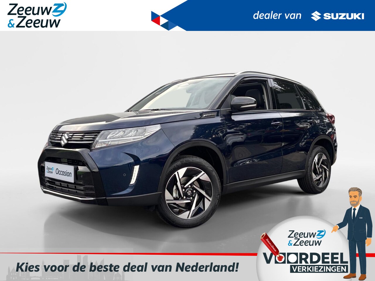 Suzuki Vitara - 1.4 Boosterjet Style Hybrid | Andere kleuren ook mogelijk!  | Navigatie | 360 camera | - AutoWereld.nl
