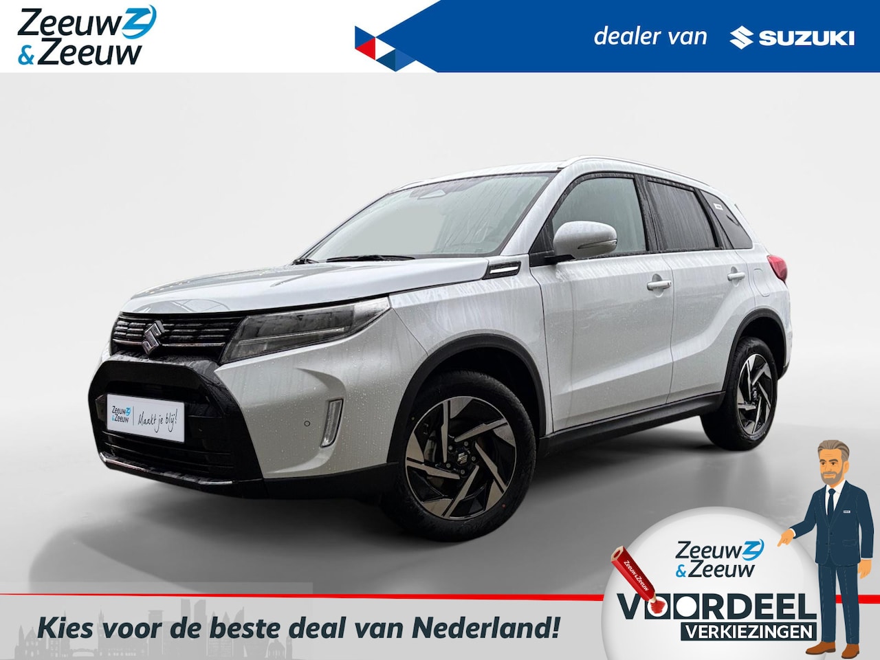 Suzuki Vitara - 1.4 Style | €2.500.- korting | Navigatie | Achteruit rij camera | Stoelverwarming | Hoogzi - AutoWereld.nl