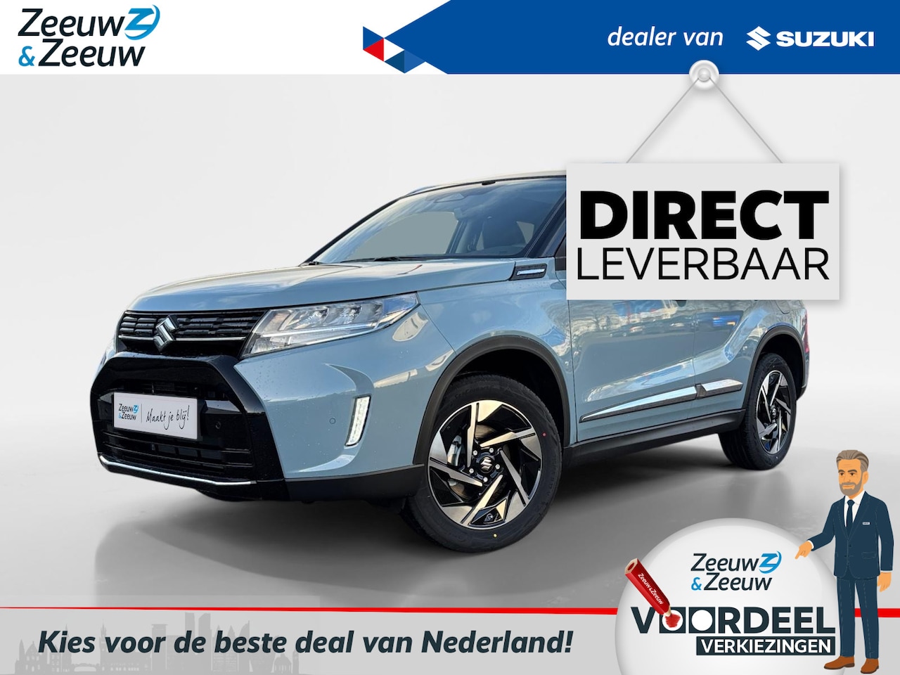 Suzuki Vitara - 1.5 Hybrid Style | €2500 voordeel | Super Deal! | 10 dagen levertijd! - AutoWereld.nl