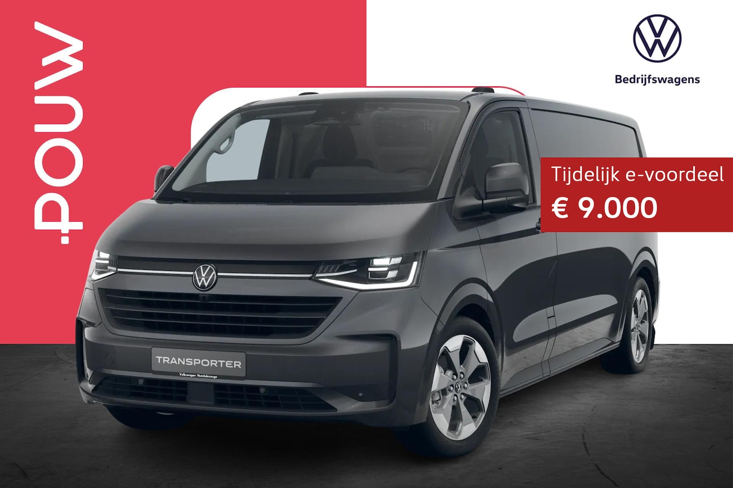 Volkswagen e-Transporter - 34 L2H1 218pk Bulli 64 kWh | 19" Velgen | Trekhaak Wegklapbaar - AutoWereld.nl