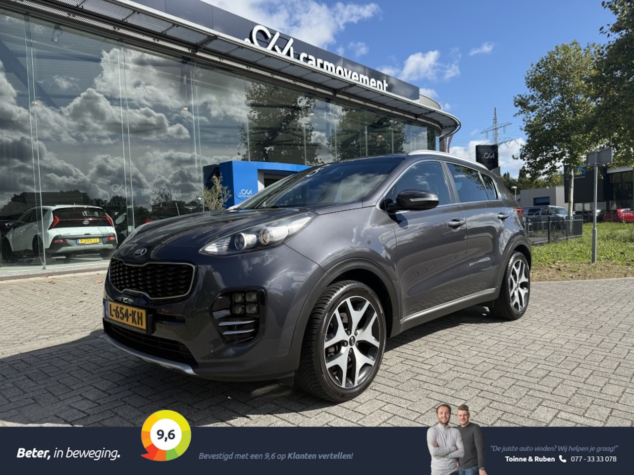 Kia Sportage - 1.6 T-GDI GT-Line 177PK | Schuifdak | Navi | Cruise | Camera - AutoWereld.nl