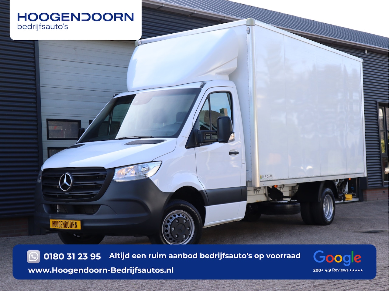 Mercedes-Benz Sprinter - 515 CDI Euro 6 Bakwagen Laadklep Zijdeur - MBUX - Clima - AutoWereld.nl