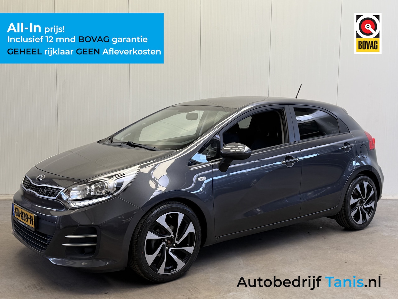Kia Rio - 1.2 CVVT DynamicLine CAMERA-AIRCO-CRUISE CONTROL-LMV - AutoWereld.nl