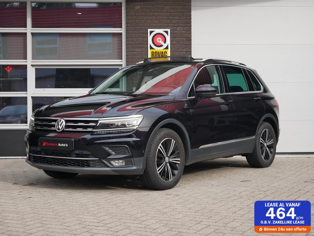 Volkswagen Tiguan - 1.5 TSI ACT Highline Business R Trekhaak| Pano| Navi+BT| Camera - AutoWereld.nl