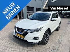 Nissan Qashqai - 1.2 Tekna | Parelwit | Navi | 19'' Velgen | 360 Camera | Trekhaak | Stoelverwarming |