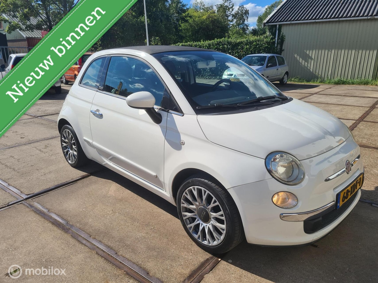 Fiat 500 - Cabrio1.2 Lounge bj 2012 - AutoWereld.nl