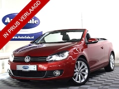 Volkswagen Golf Cabriolet - 1.2 TSI 2eEIGNR XENON LEDER NAVI CRUISE PDC STOELVW '12