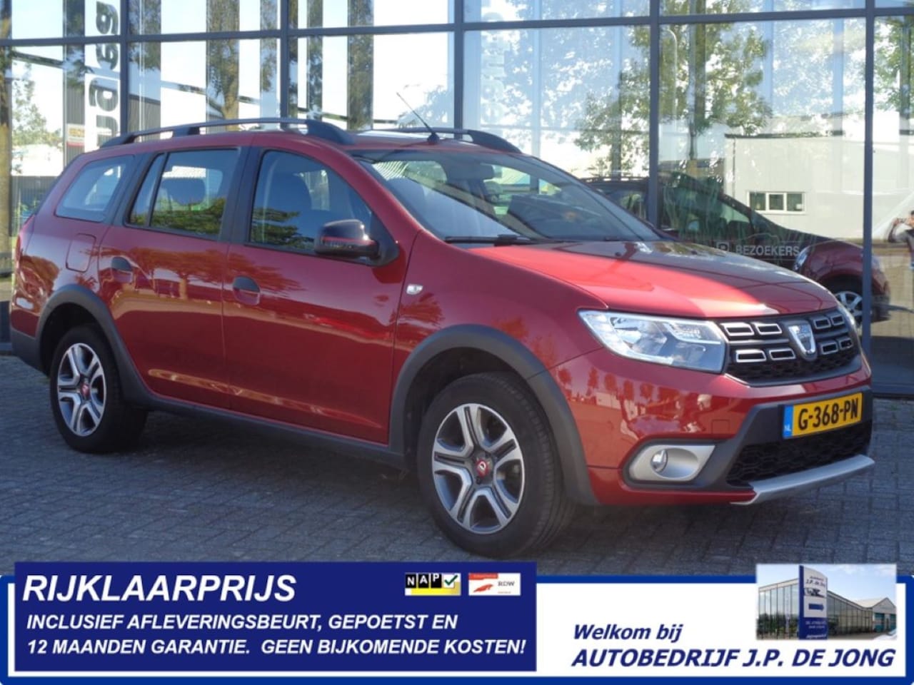 Dacia Logan MCV - 0.9 TCe Tech Road Stepway Navi Camera Clima Cruise PDC NL auto 1e eig. dealeronderhouden - AutoWereld.nl