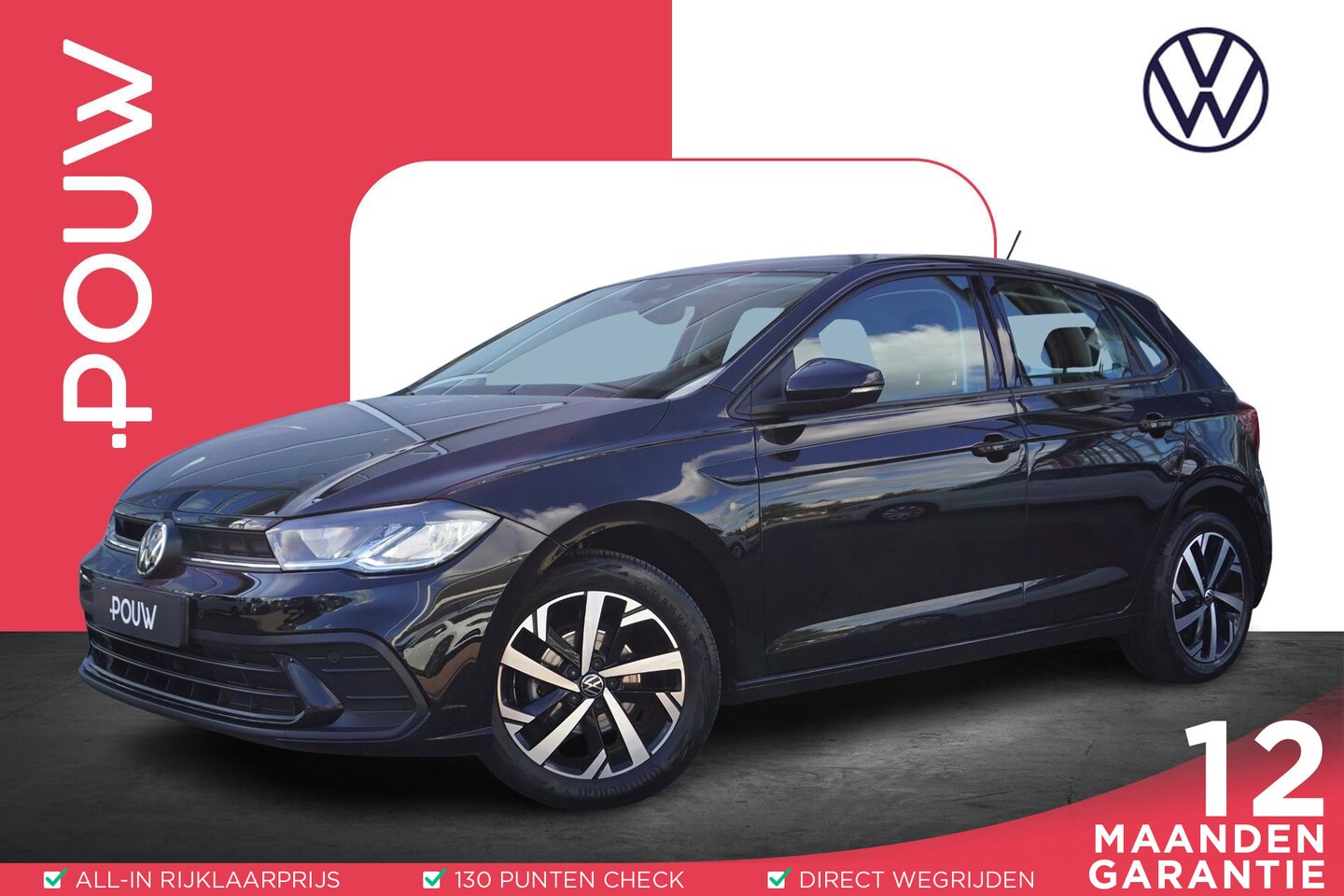 Volkswagen Polo - 1.0 TSI 95pk Life | Navigatie | Parkeersensoren | Apple Carplay & Android Auto - AutoWereld.nl