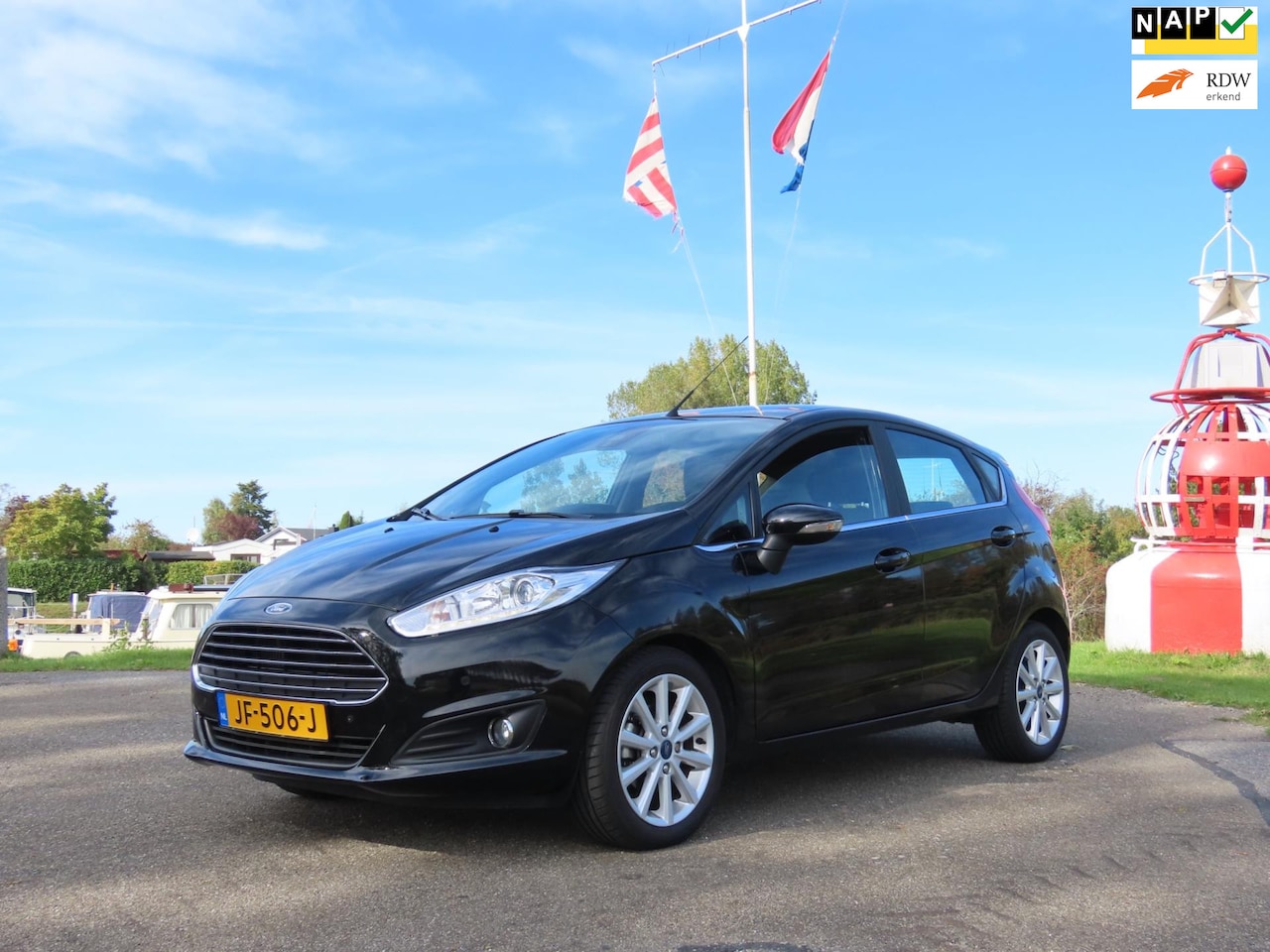 Ford Fiesta - 1.0 EcoBoost Titanium *1e EIG ! *Cruise *Automaat ! - AutoWereld.nl