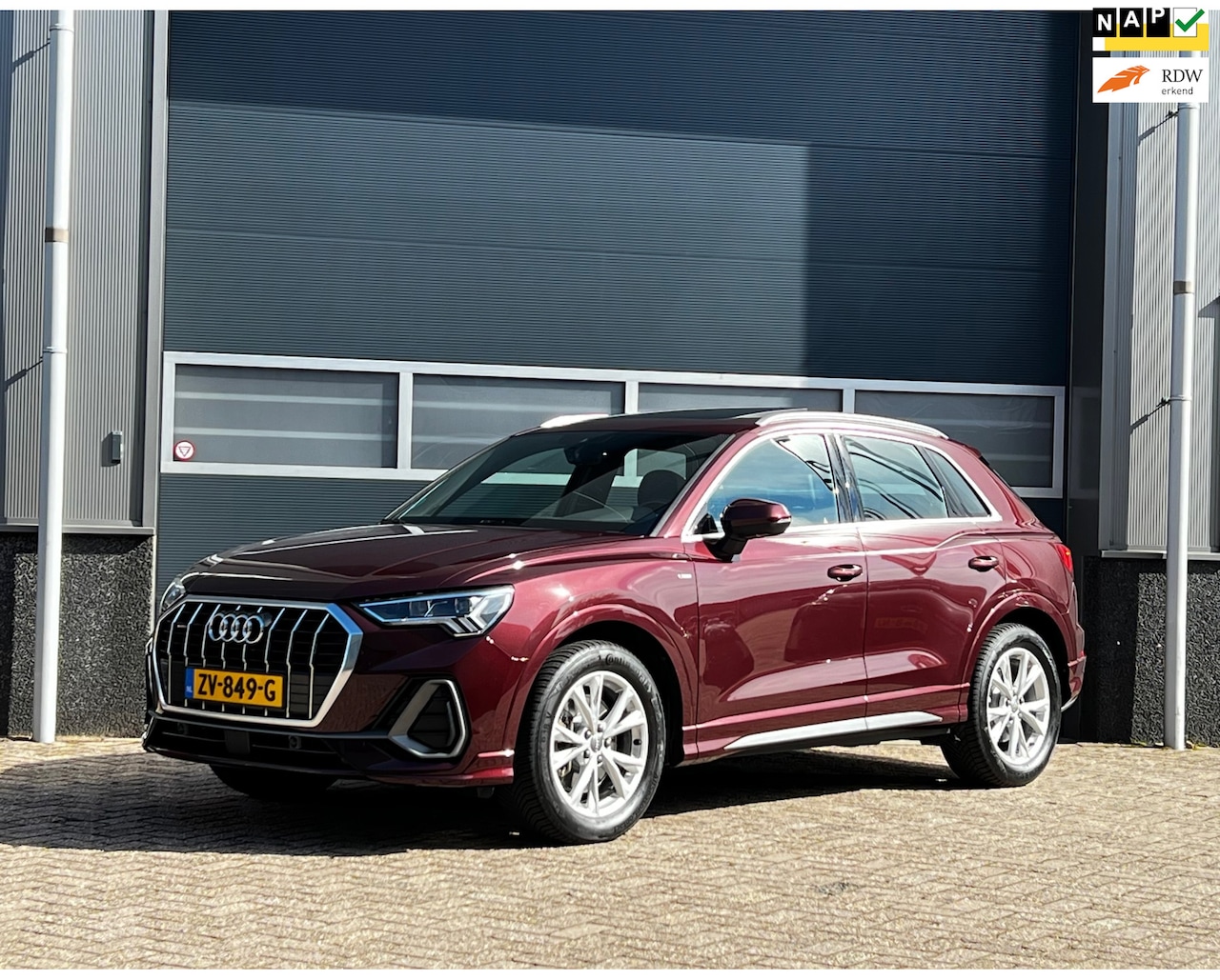 Audi Q3 - 40 TFSI quattro S Line bj.2019 Pano|Navi|Camera|Nap. - AutoWereld.nl