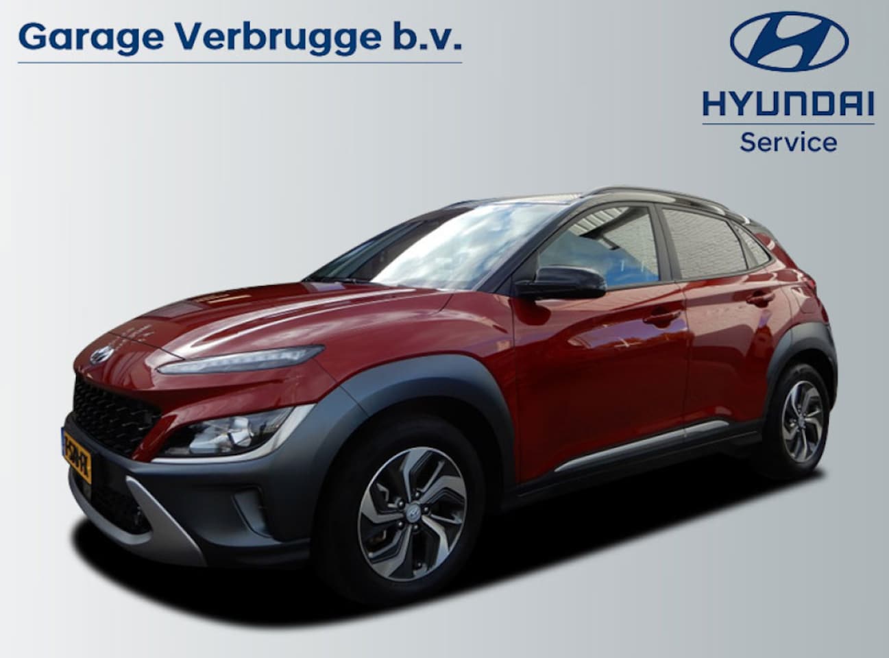 Hyundai Kona - 1.6 GDI HEV Fashion | Trekhaak 1300 kg! | 1e eigenaar | Navigati - AutoWereld.nl