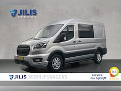 Ford Transit - 2.0 TDCI 185 PK Limited dubbel Cabine | Camera | Dubbele schuifdeur | Parkeersensoren | Tr