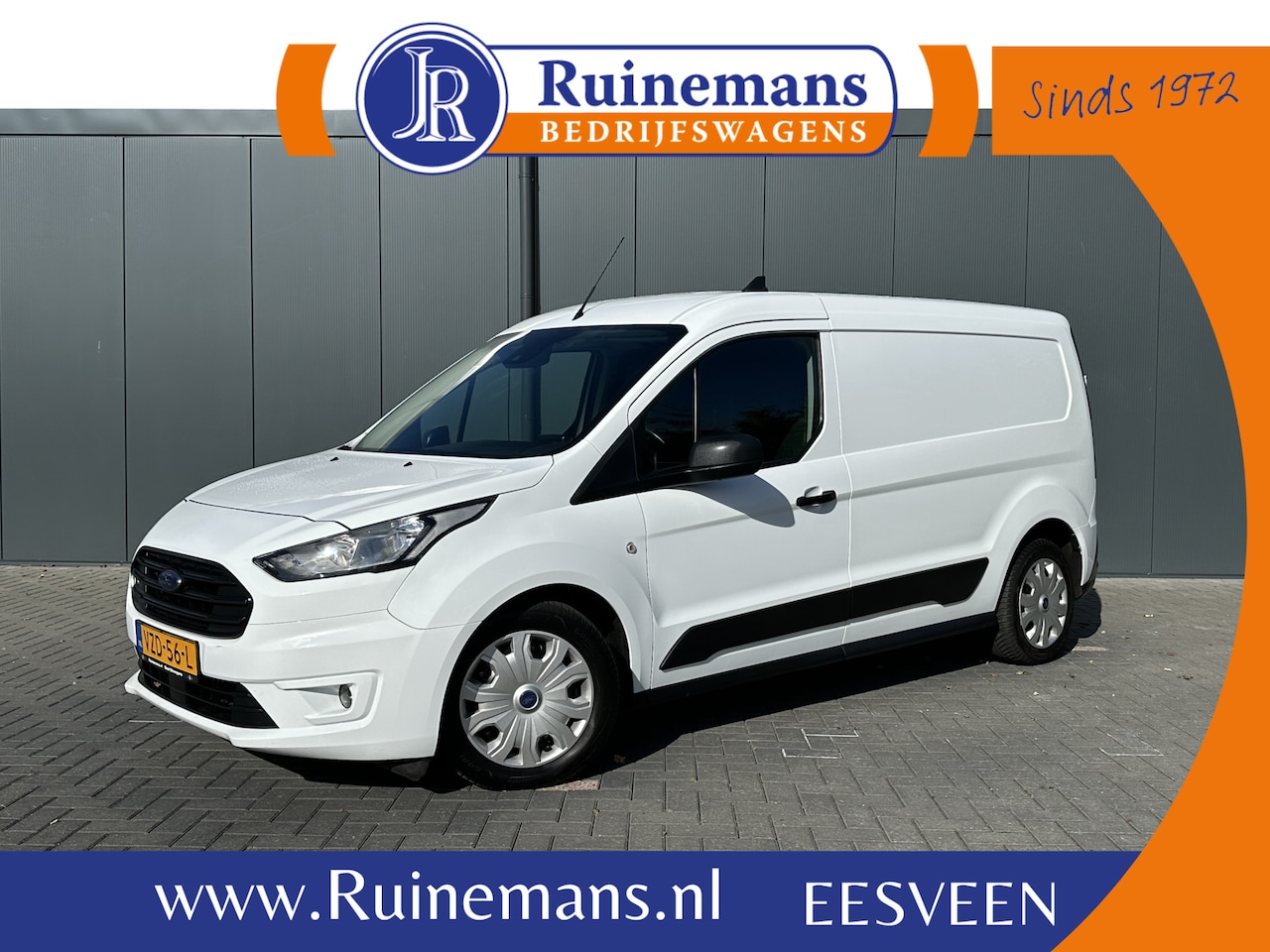 Ford Transit Connect - 1.5 EcoBlue 100 PK AUTOMAAT / L2H1 / 1e EIG. / ECC / ADAPTIVE CRUISE / NAVI / STOELVERWARM - AutoWereld.nl