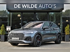Audi Q5 Sportback - 50 TFSI e S-line Pano Luchtvering Trekhaak Massage Memory ACC 360-camera Carbon